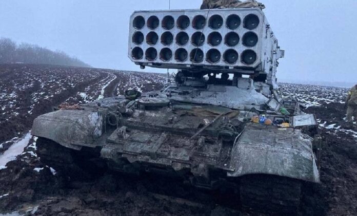  ЗСУ знищили ТОС-1А “Сонцепьок” та артилерійську РЛС АРК-1 “Рись” на південному напрямку