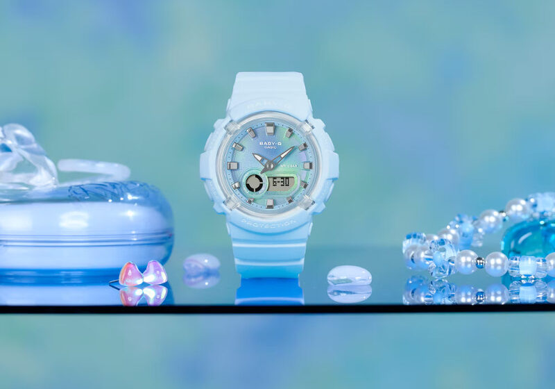  Casio випустила нову серію годинників BGA-280 із яскравим дизайном у стилі тай-дай